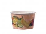 Eisbecher Obst Apricot 340ml Ø10,1 x 6,3cm Kraftkarton
